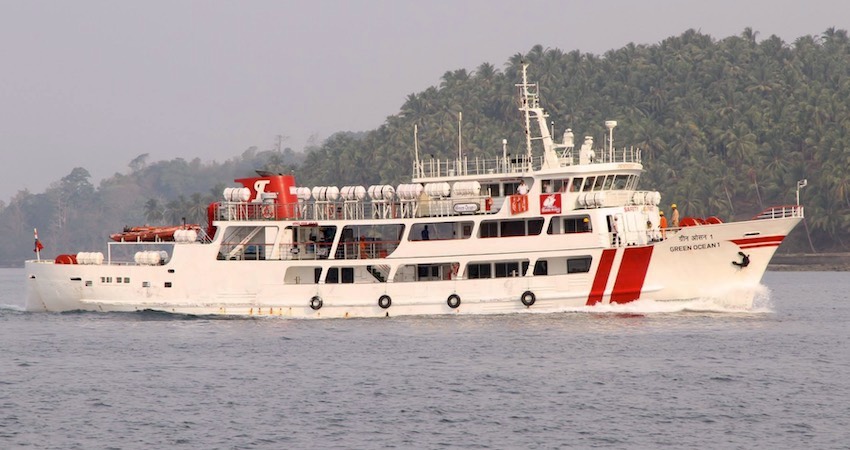 catamaran ferry from port blair to havelock